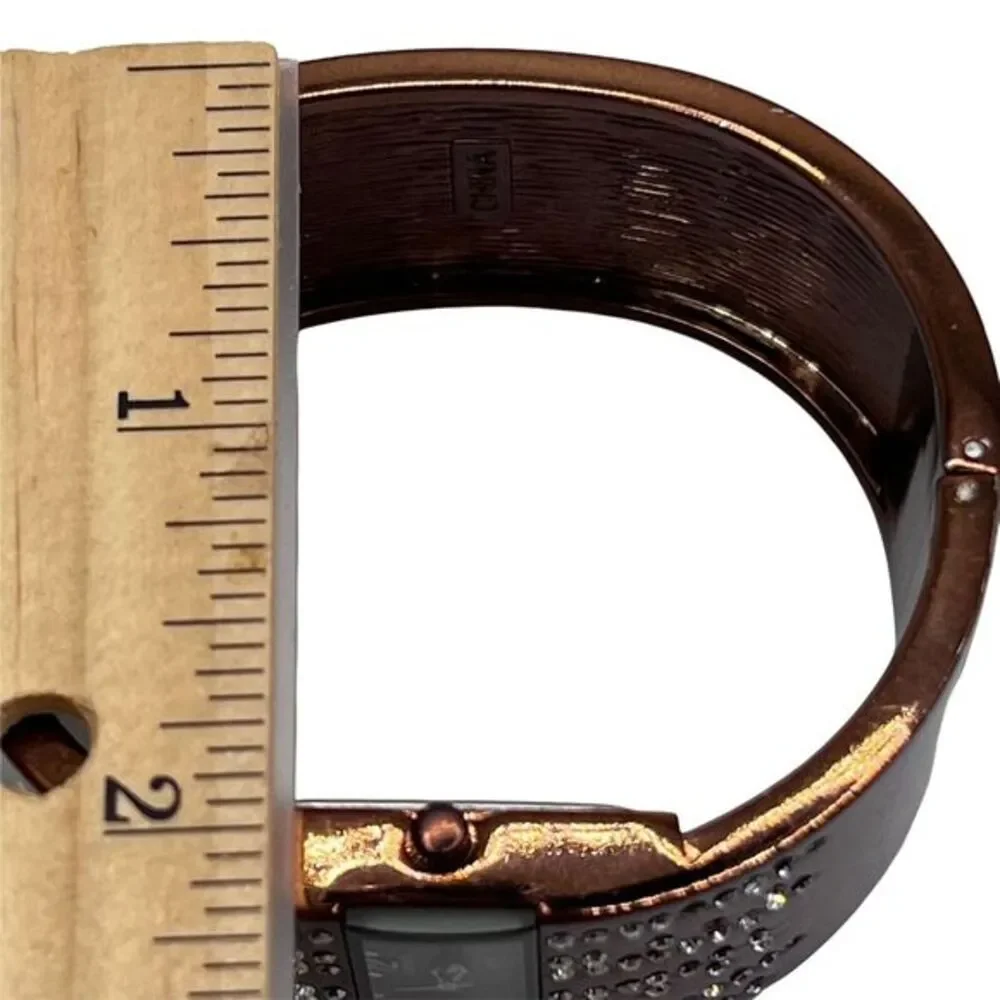 ELGIN II Women's‎ Watch Bangle Rhinestones Bracelet